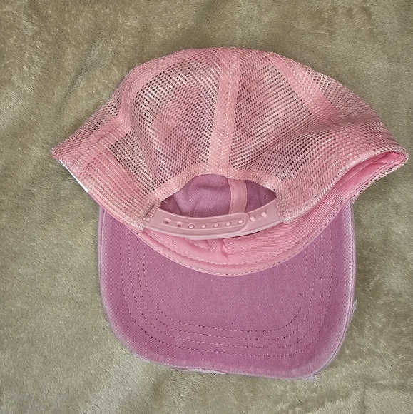 Shit Show Supervisor Pink Snapback Ball cap - Picture 3 of 3